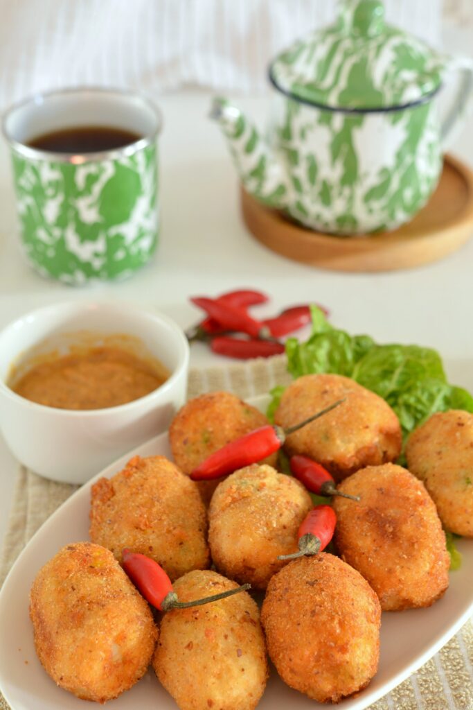 Croquetas de jamón con «bechamel rápida» en la thermomix