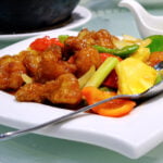 Pollo agridulce con thermomix