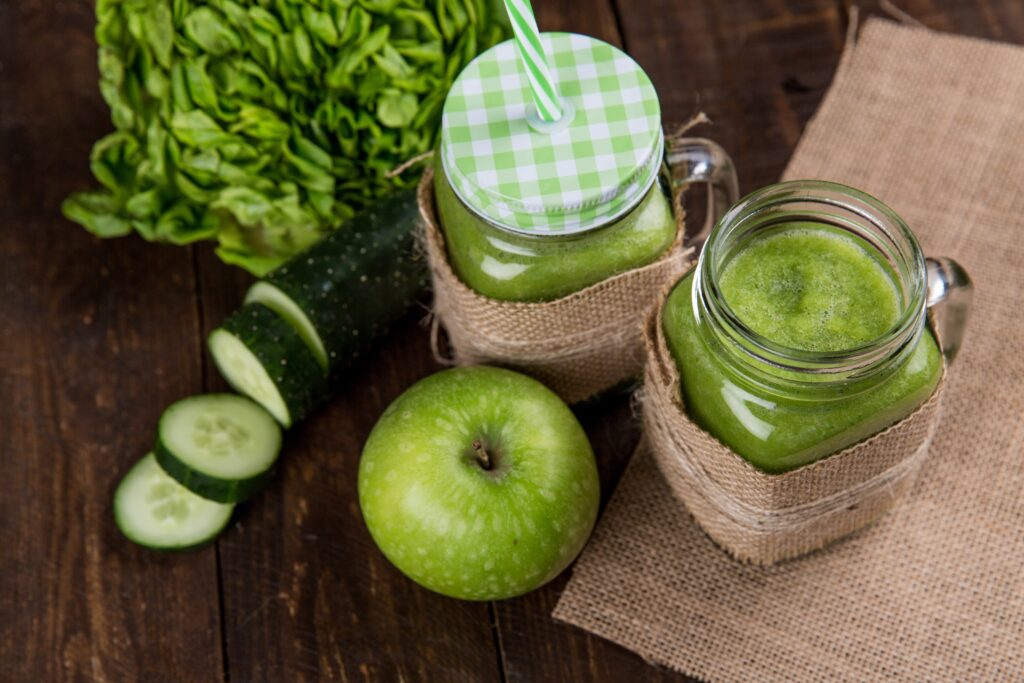 Batido verde con Thermomix