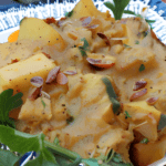Cazuela vegana de patata y calabaza con Thermomix