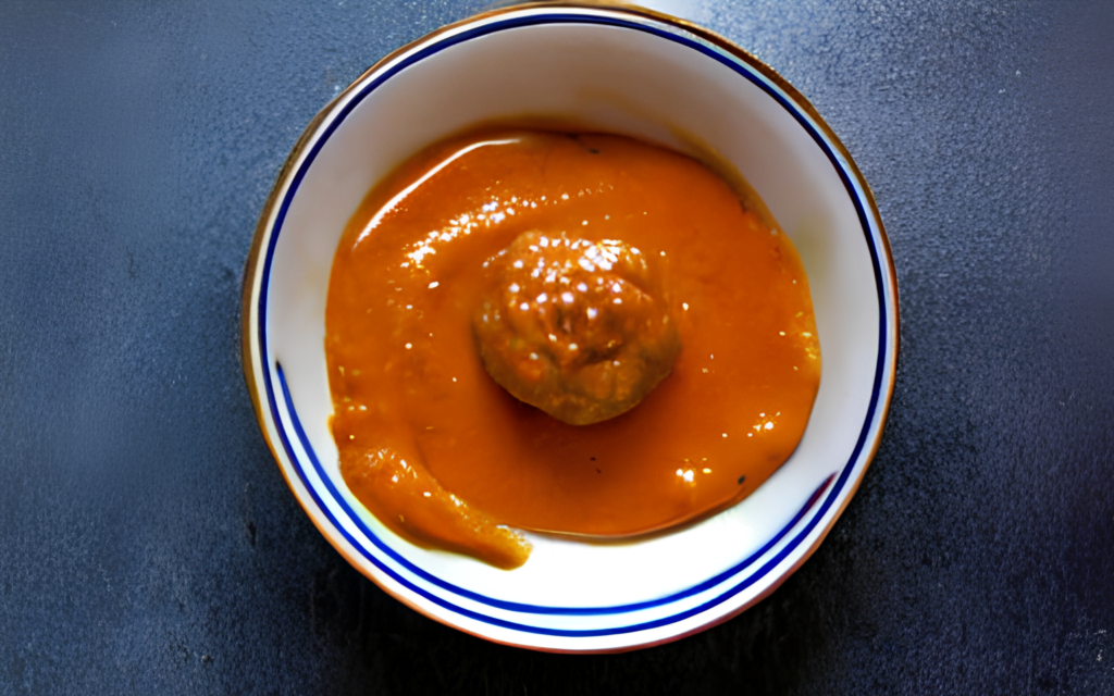 Salsa para albóndigas con Thermomix