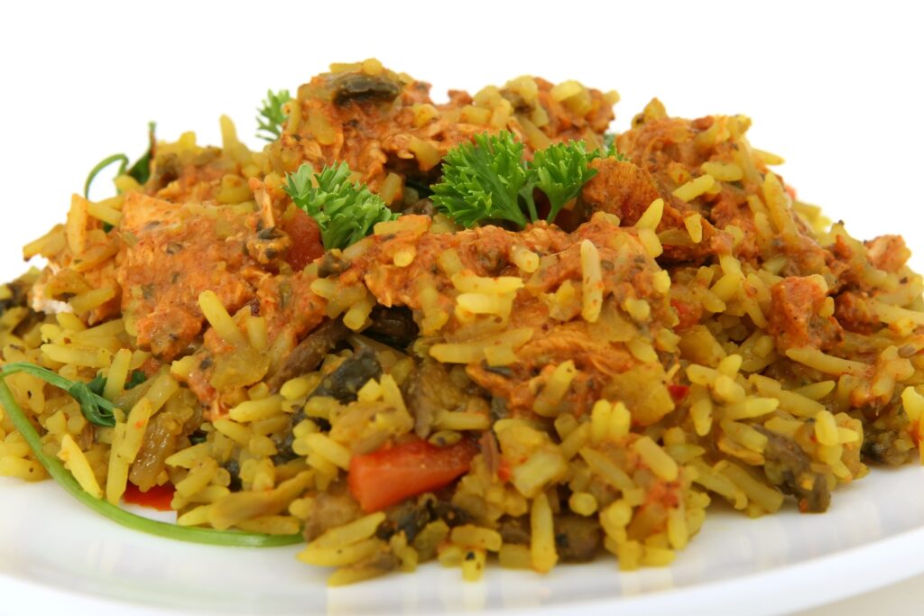 Arroz mediterráneo con Thermomix