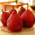 Peras al vino con Thermomix