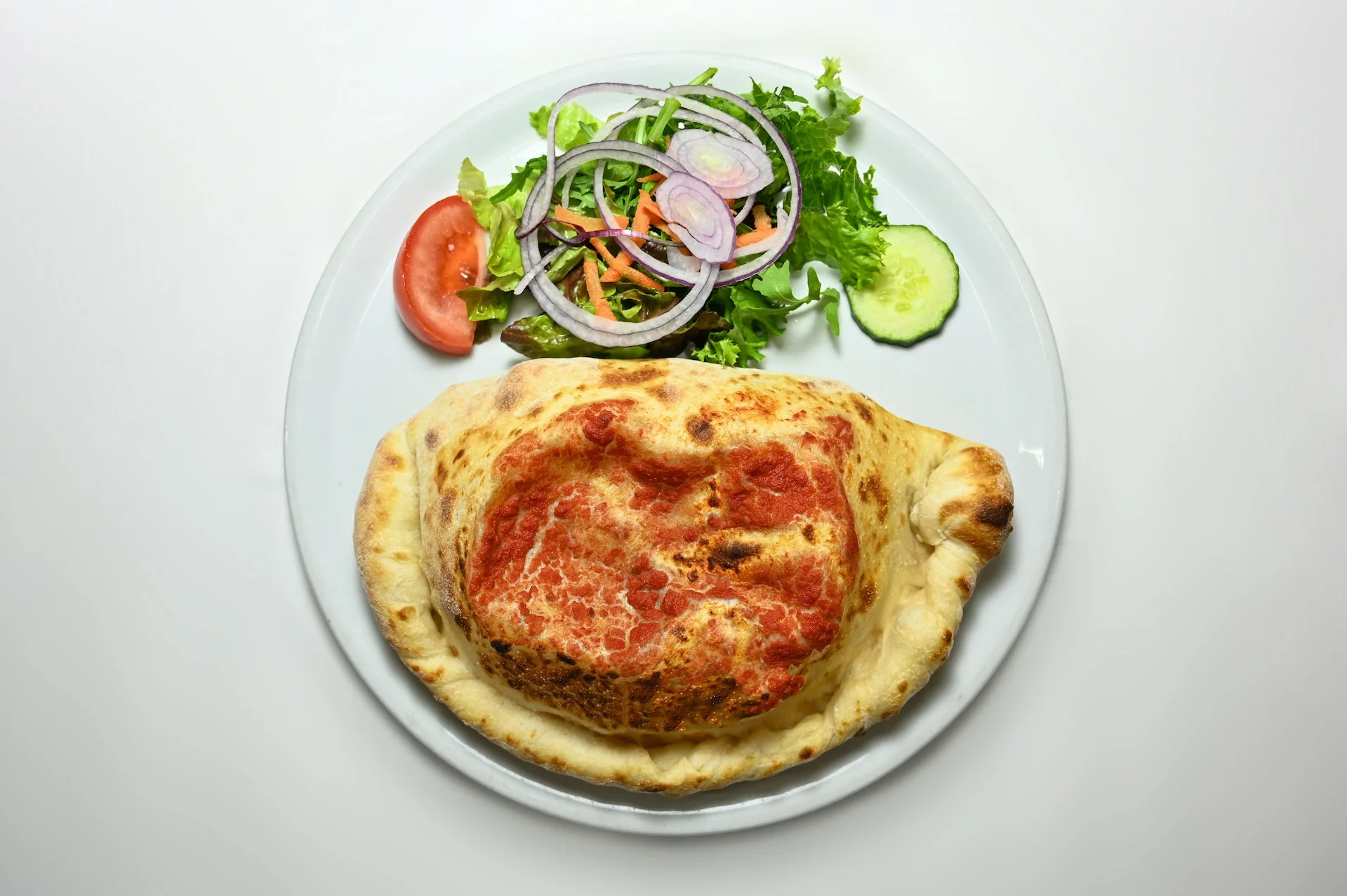 Receta de pizza calzone con Thermomix