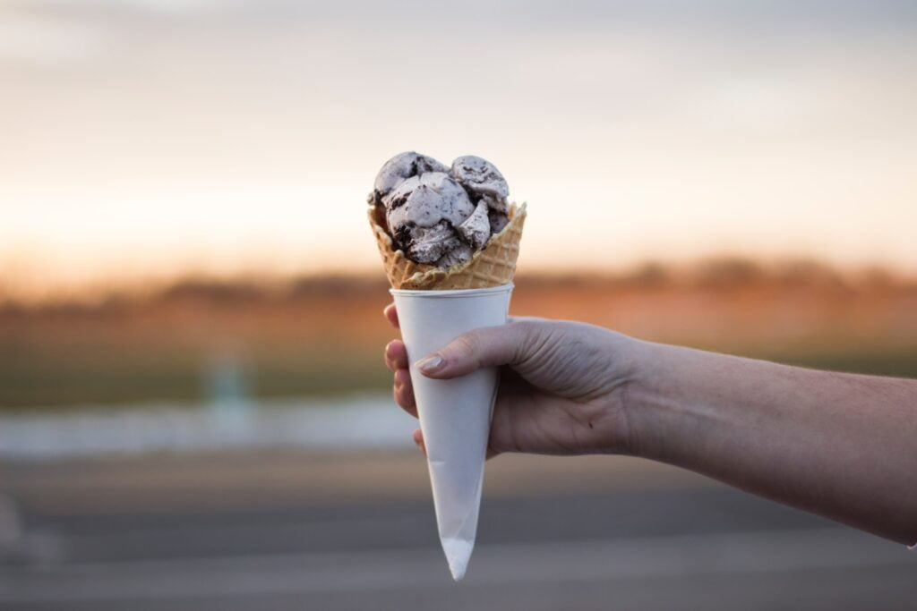 Helado de Stracciatella con Thermomix