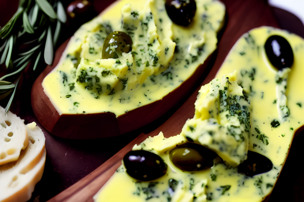Mantequilla de hierbas al estilo italano con Thermomix