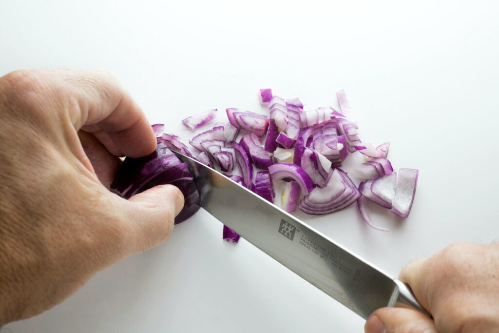 Picar cebolla con Thermomix