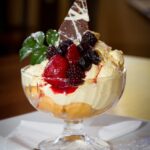 Trifle con custard casero en la Thernomix