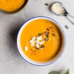 Crema de calabaza y canela
