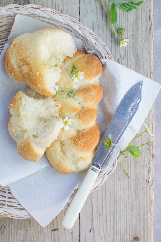 Pan de queso o torta al formaggio con Thermomix