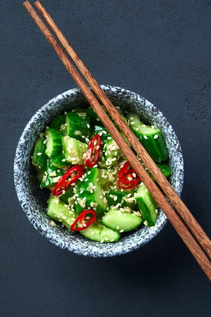 Ensalada japonesa de pepino con thermomix Ensalada japonesa de pepino con thermomix