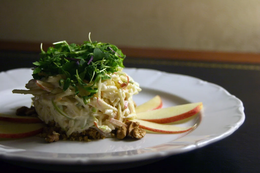 Ensalada waldorf con Thermomix