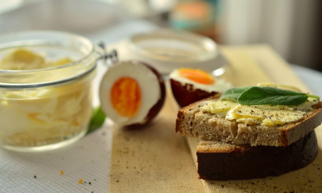 Mantequilla aromatizada con cebollino