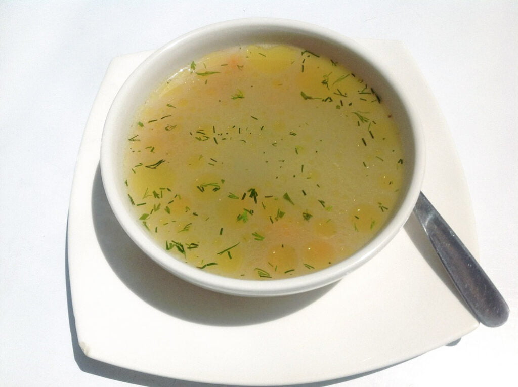 Caldo vegetal en la Thermomix