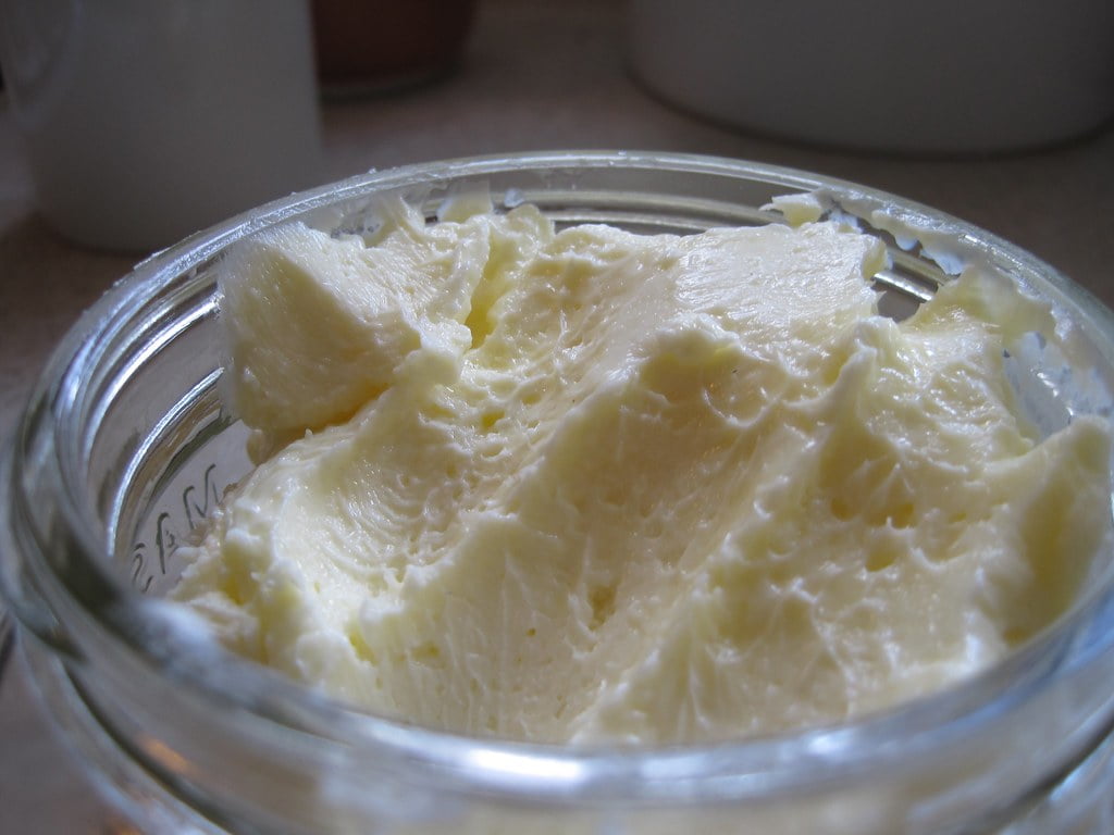 homemade butter