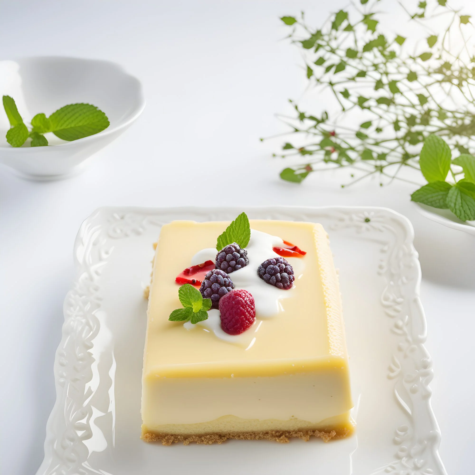 Pastel mágico de 2 ingredientes con Thermomix
