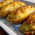 Patatas rellenas de Panceta con Thermomix