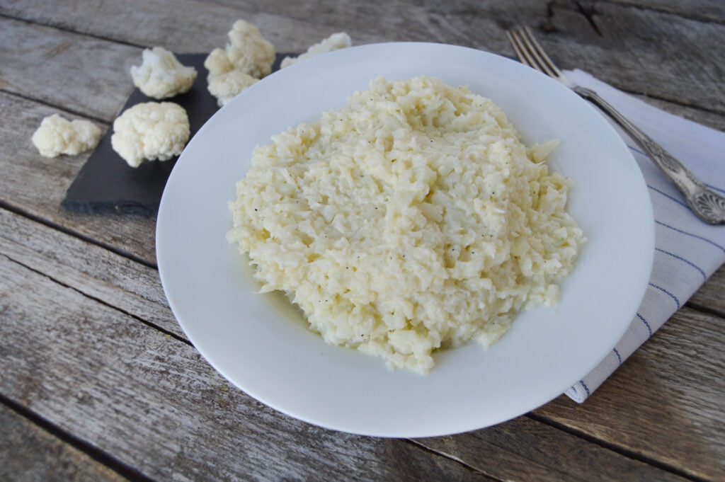 Puré de coliflor con Thermomix