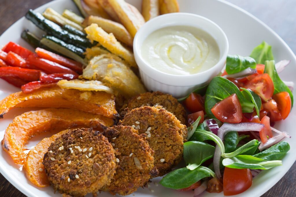 Hamburguesas veganas de avena