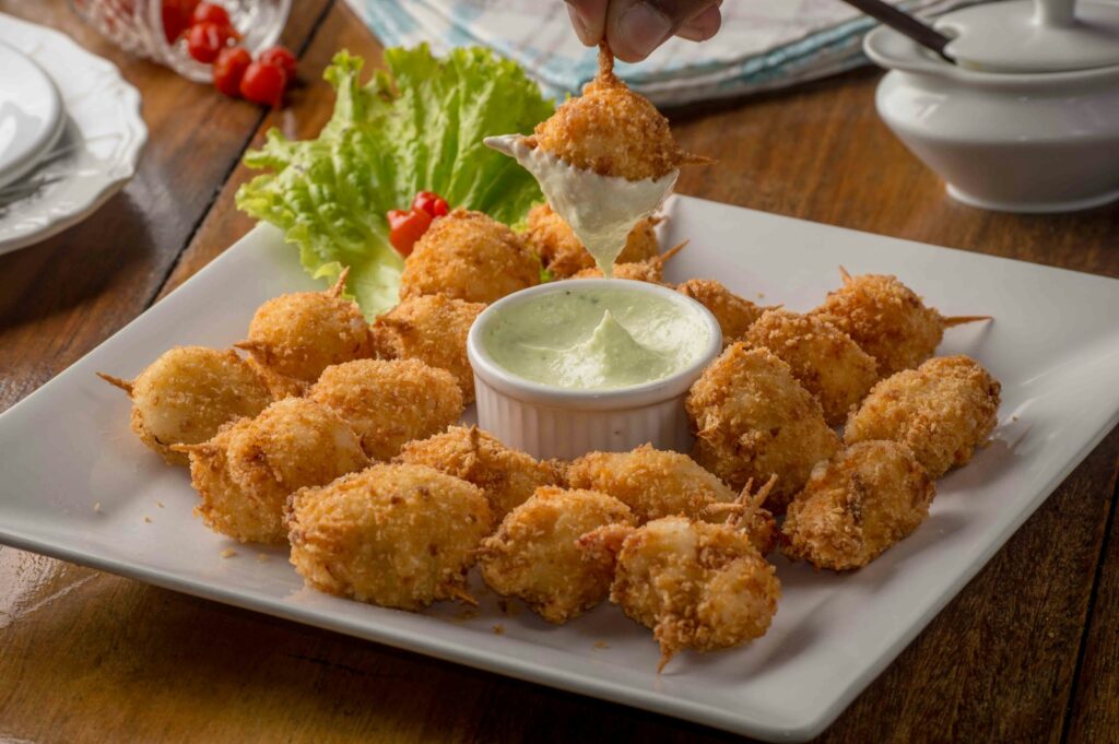 Nuggets de pollo con zanahorias