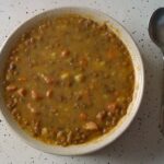 Sopa de lentejas y verduras con Thermomix