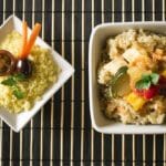 Cuscus con verduras y fgarbanzos en la thermomix